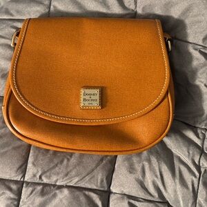 Dooney & Bourke Pebble Grain Crossbody Saddle Bag